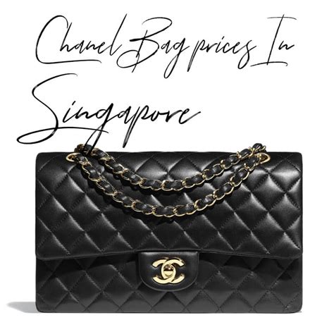 chanel price singapore|chanel shoulder bag singapore.